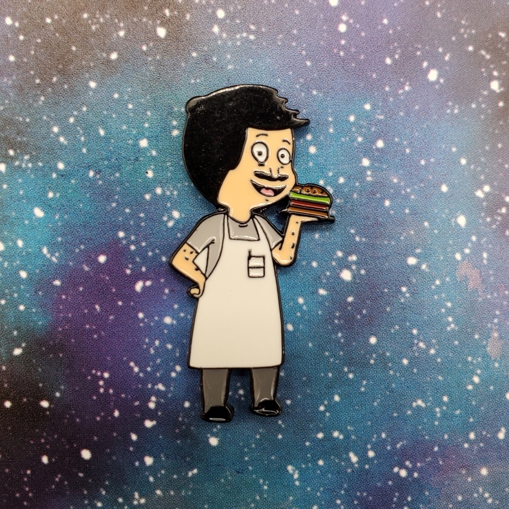 Bob's Burgers Cartoon Bob Enamel Pin